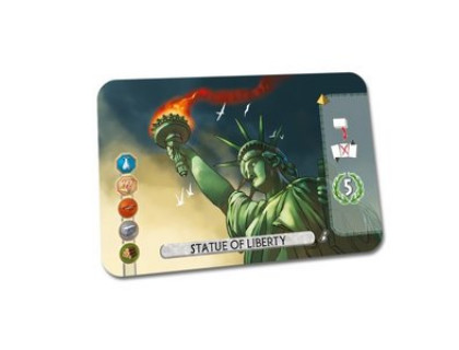 Настольная игра 7 Wonders: Duel - Statue of Liberty (7 Чудес: Дуэль)