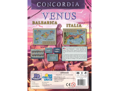 Настольная игра Конкордия: Балеарские острова/Италия (Concordia: Balearica / Italia)