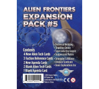 Настольная игра Alien Frontiers: Expansion Pack #5 (Чужие рубежи)