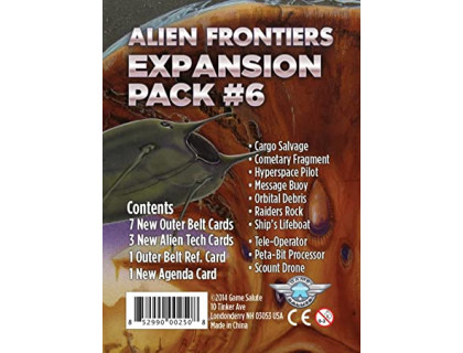 Настольная игра Alien Frontiers: Expansion Pack #6 (Чужие рубежи)
