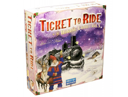 Настольная игра Билет на поезд: Северные страны (Ticket to Ride: Nordic Countries) русское издание