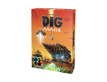 Настольная игра Освоение Марса (Dig Mars, Раскопки на Марсе)