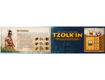 Настольная игра Tzolkin: The Mayan Calendar - Tribes & Prophecies: Mini Expansion 1 (Цолкин)