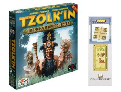 Настольная игра Цолкин: Календарь майя. Племена и пророчества + Tzolkin nini-expansion 2 