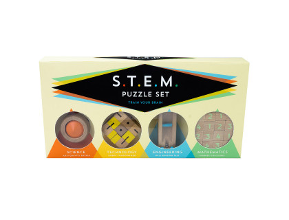 Головоломка STEM (STEM Puzzle Set, Набор из 4 головоломок STEM)